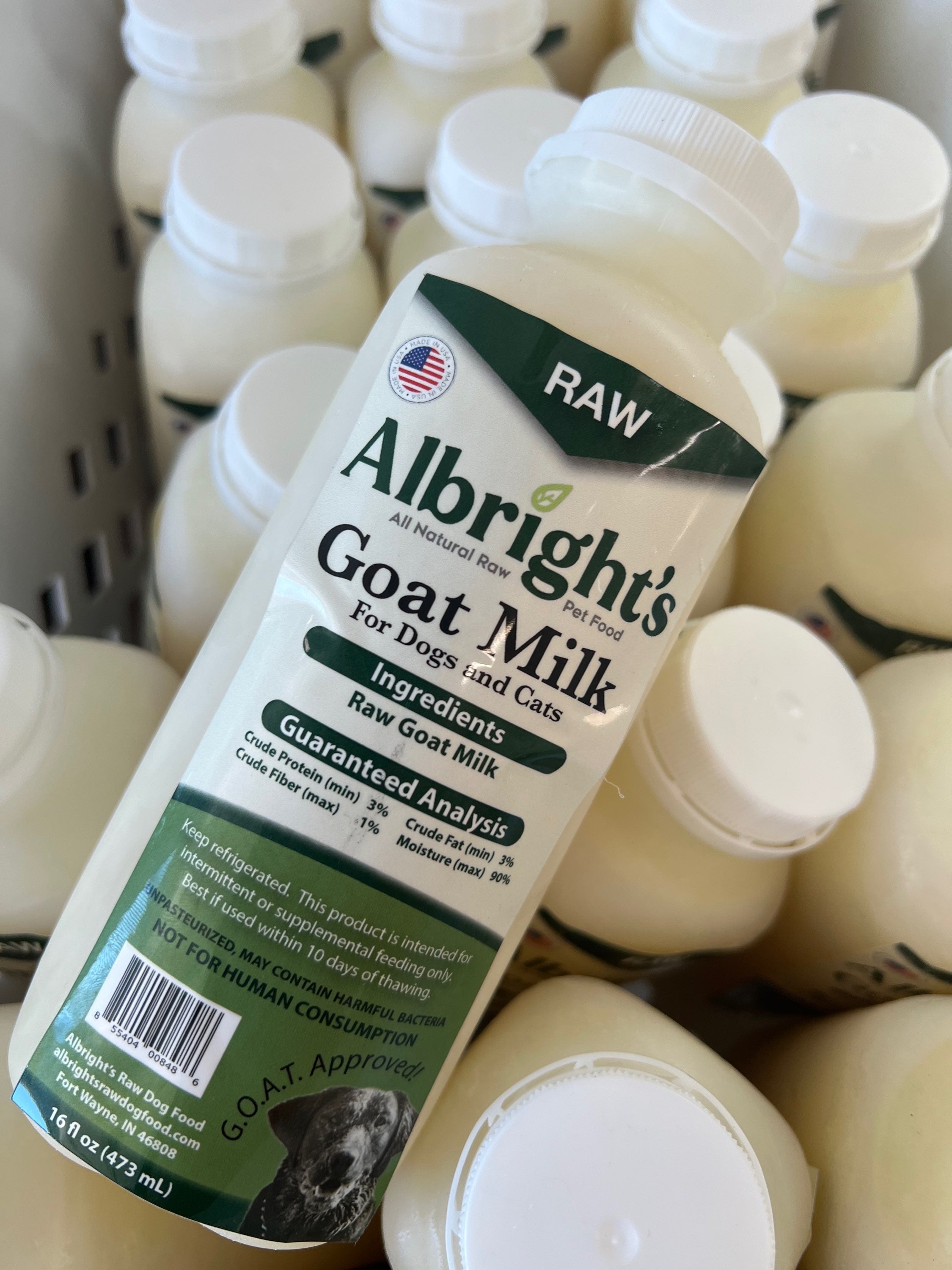 Raw Goat Milk 16oz