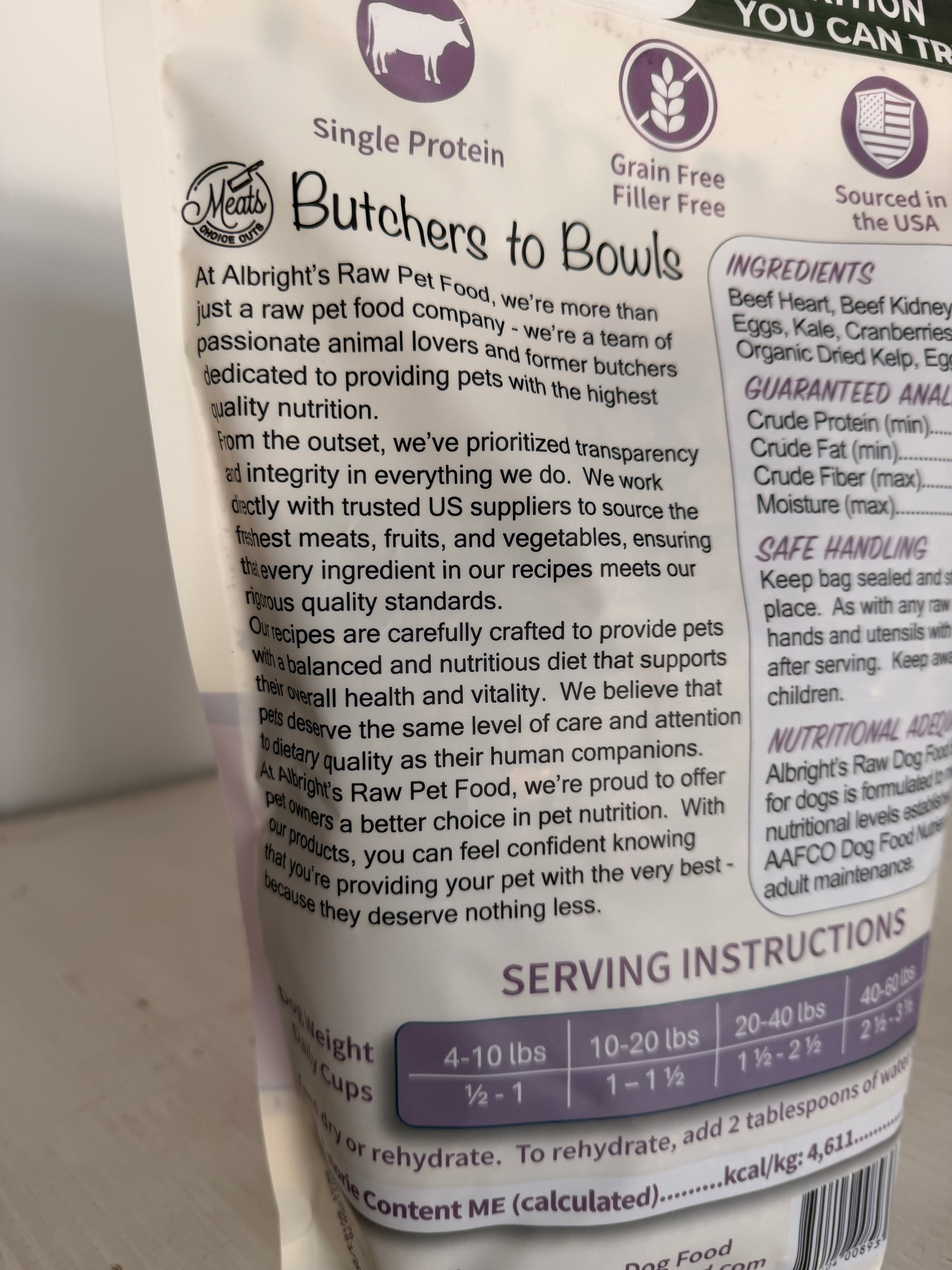 Complete Freeze-Dried Beef Recipe