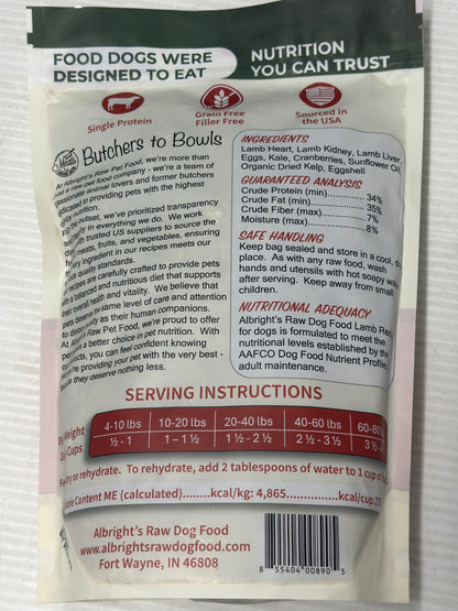 Complete Freeze-Dried Lamb Recipe (Copy)
