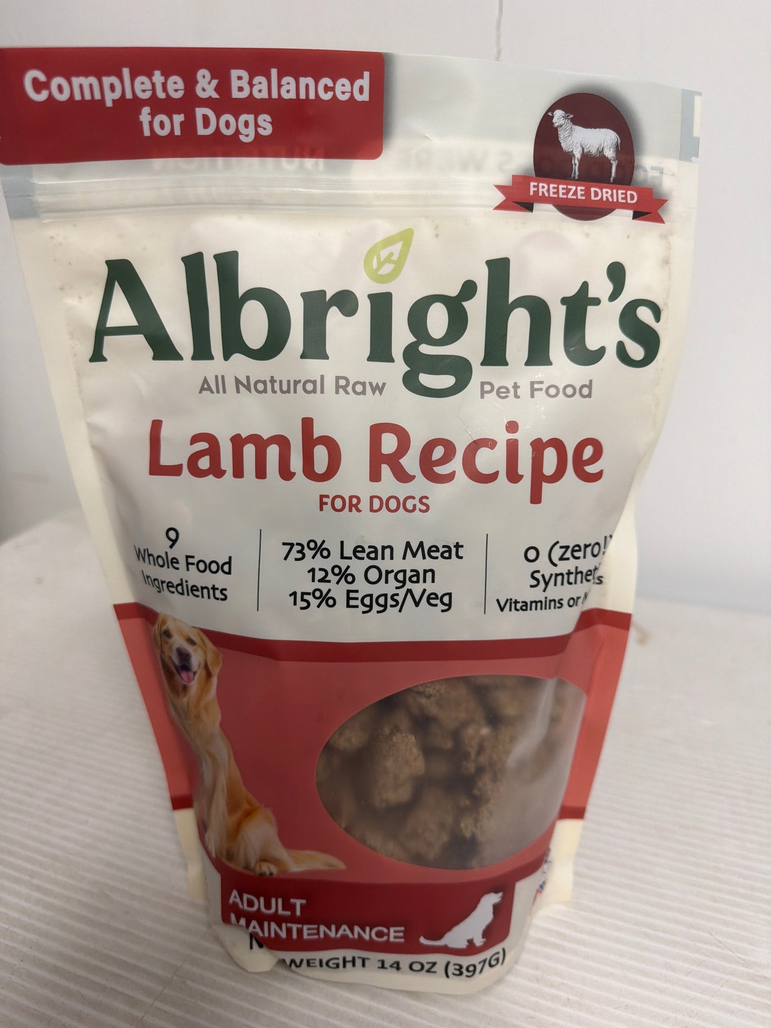 Complete Freeze-Dried Lamb Recipe (Copy)