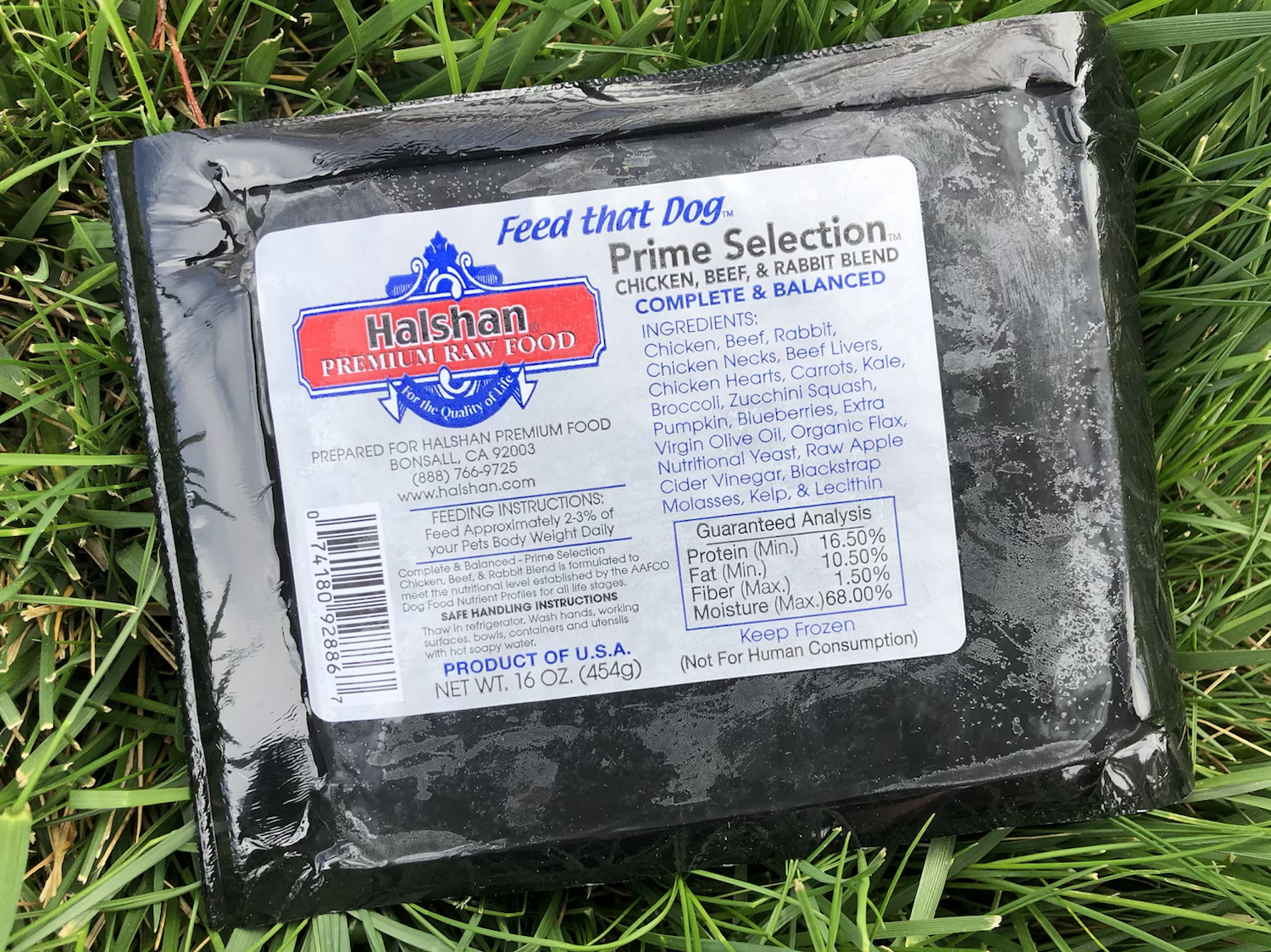 Halshans Premium Prime Selection—Beef, Chicken &amp; Rabbit Blend