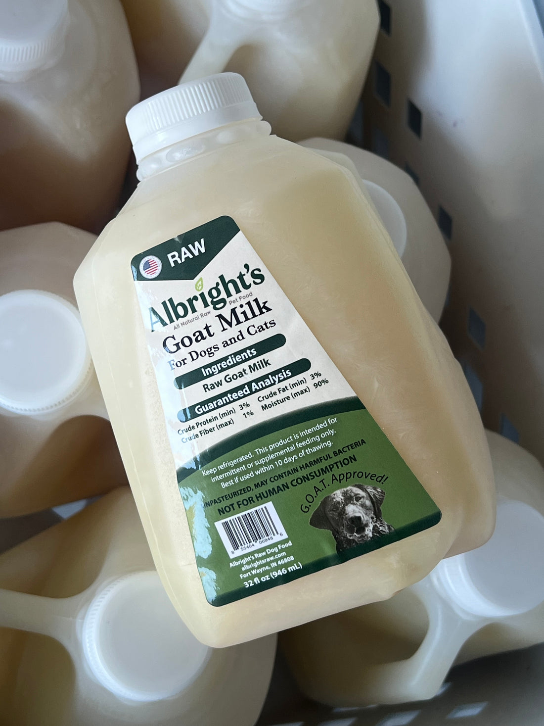 Raw Goat Milk 32oz