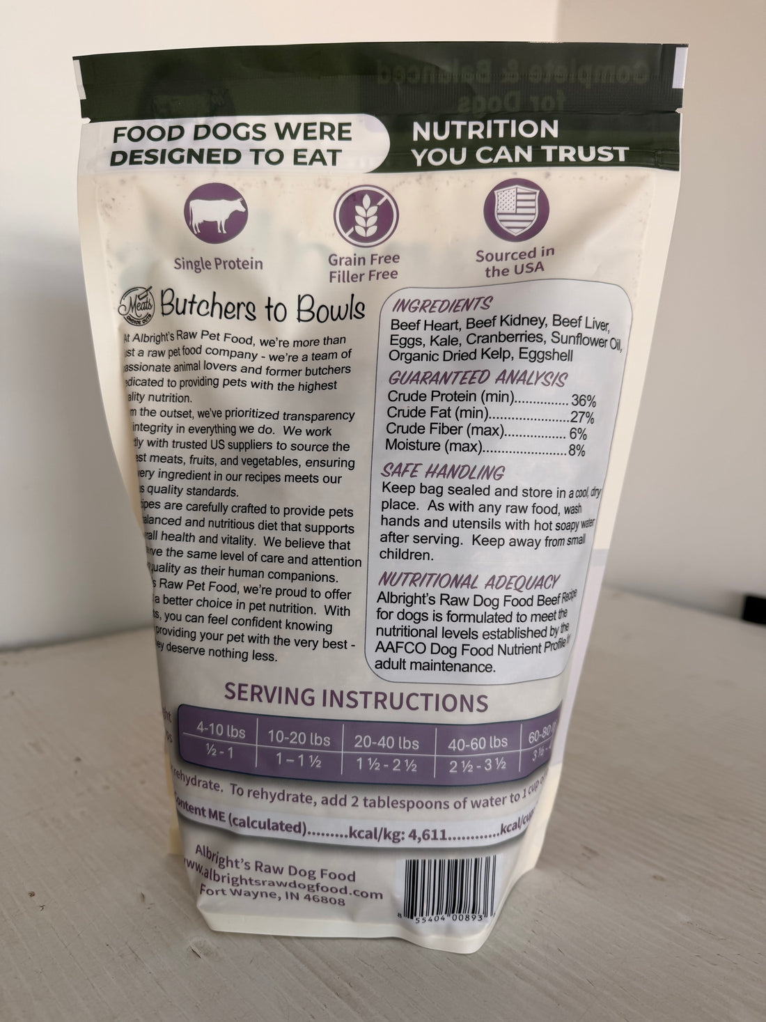 Complete Freeze-Dried Beef Recipe