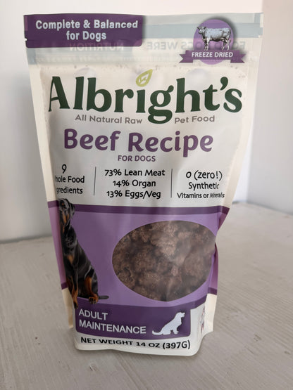 Complete Freeze-Dried Beef Recipe