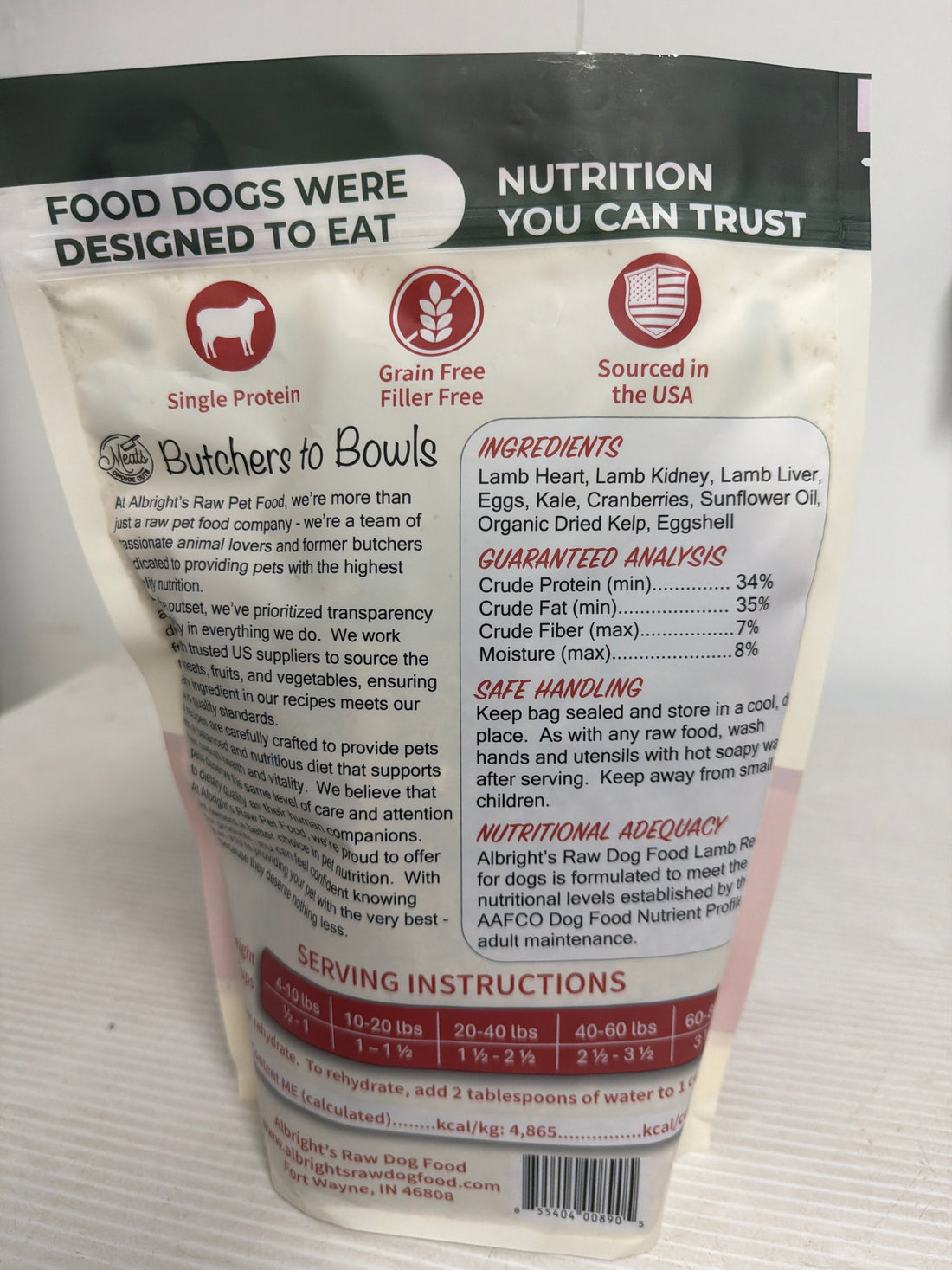 Complete Freeze-Dried Lamb Recipe (Copy)